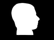 silhouette head